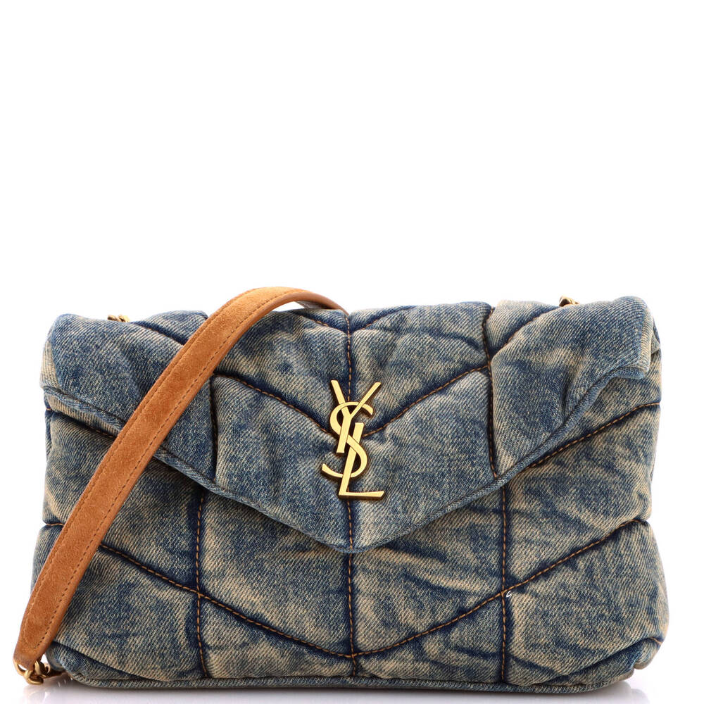 Saint Laurent Mini Loulou Puffer Shoulder Bag